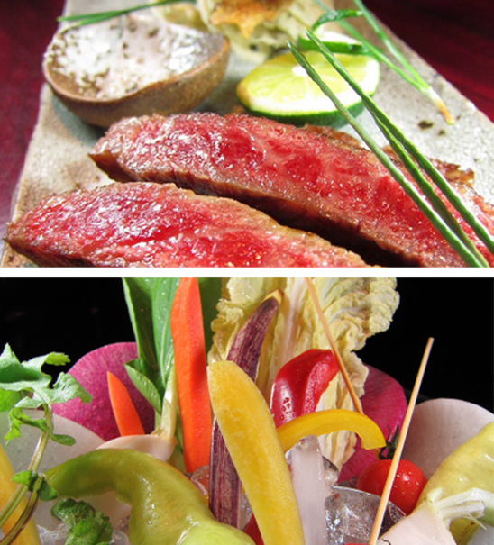 国産の野菜料理・LOHAS